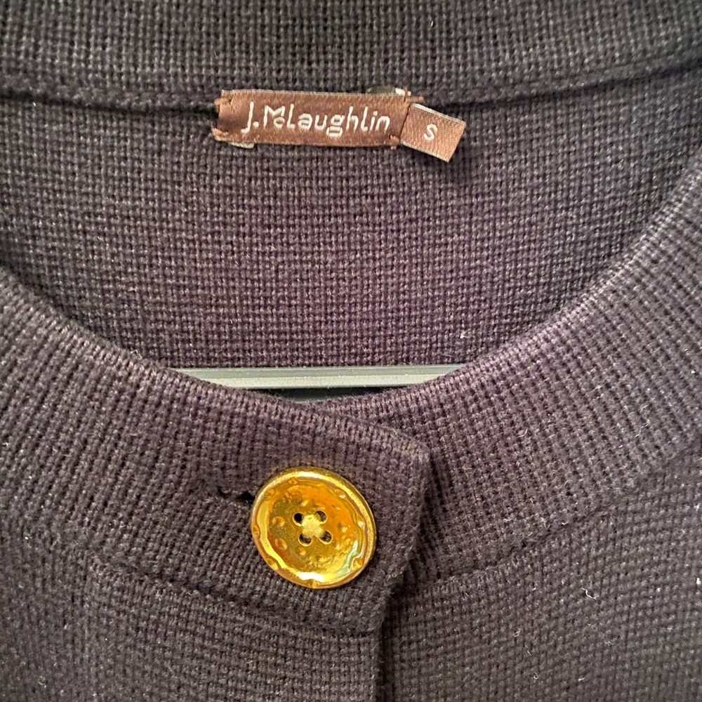J. McLaughlin black jacket - Picture 2 of 7